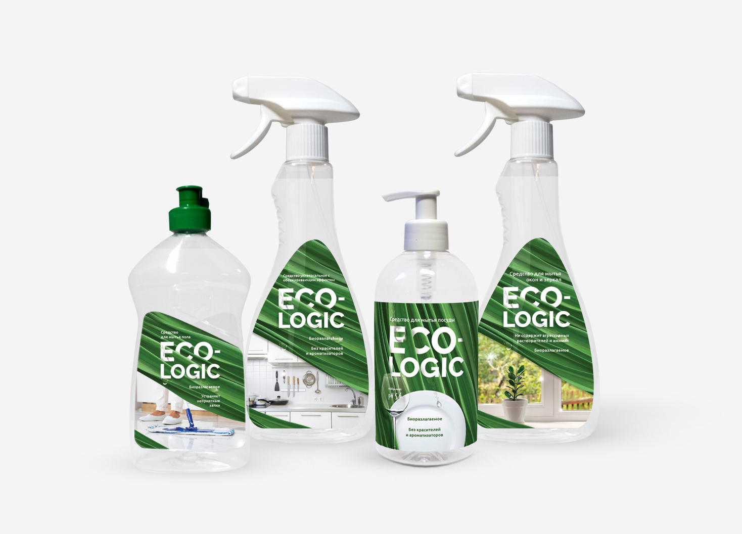 Упаковка моющих средств Eco-Logic