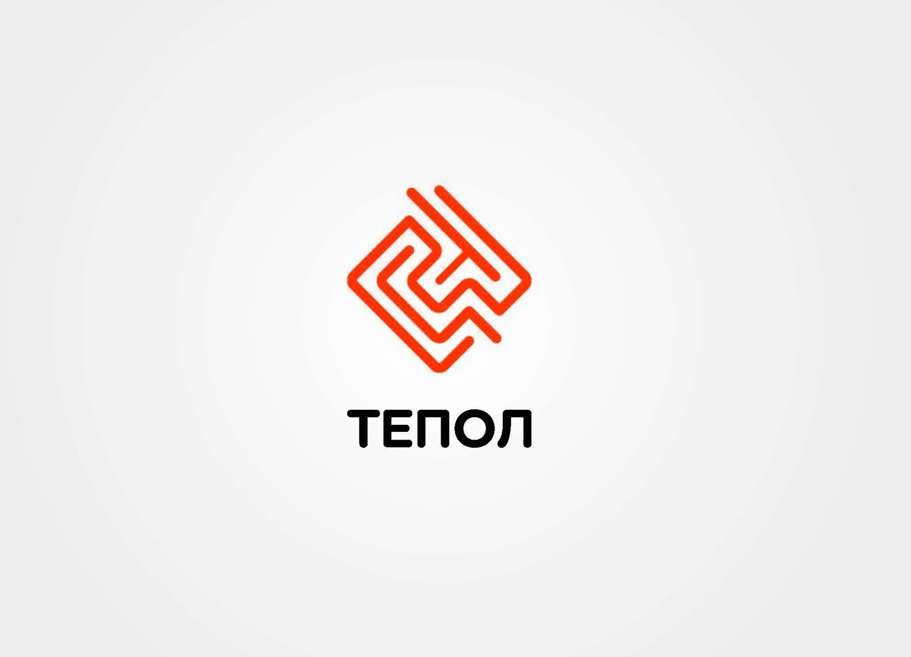 Русская версия логотипа ТЕПОЛ